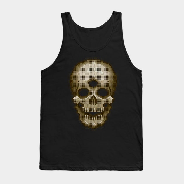 Bone Skull - Souless Tank Top by SideShowDesign